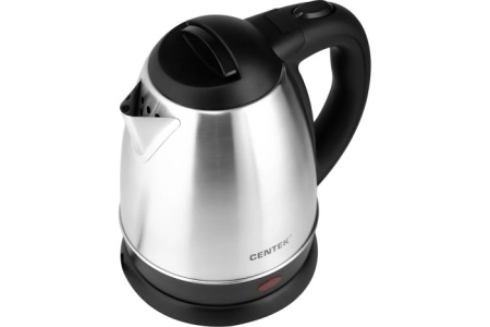 4. Чайник Centek CT-0036 (матовый) металл 1,2л, 2000W, БЫСТРОЕ ЗАКИПАНИЕ