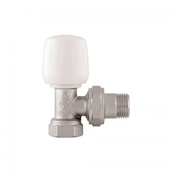 Кран радиаторный 1/2 руч. рег. угловой