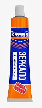 Клей KRASS Жидкие гвозди д/зеркал прозрачный 80мл