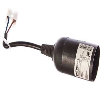 Патрон Е27 пластик