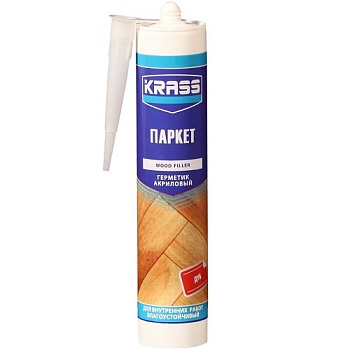 Герметик KRASS Parquet по дереву 300мл дуб