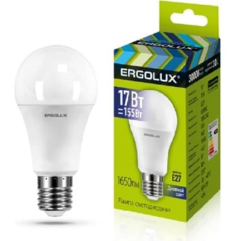 Лампа ERGOLUX диод. LED17 E27 17вт К6 (865)