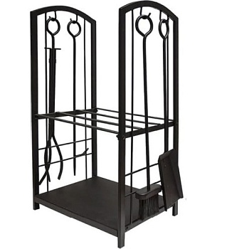 Набор каминный с дровницей