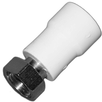 Муфта с накидной гайкой 25-3/4 полипропилен