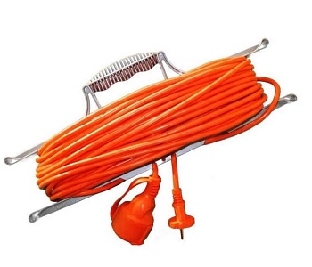 Удлинитель-шнур на рамке 1х50м без заземления 6А IP44 УШ-6 ПВС 2х0.75 UNIVersal