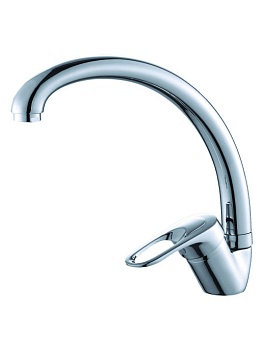 Смеситель д/кухни с высок.повор. изливом KONNER SOL 1200