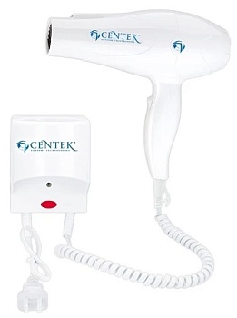 Фен Centek CT-2250 1600Вт <ОТЕЛЬНЫЙ>  2 режима нагрева, защита от перегрева
