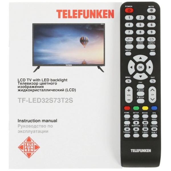 4. Телевизор LED TELEFUNKEN TF-LED32S73T2S черн, SMART, 80см