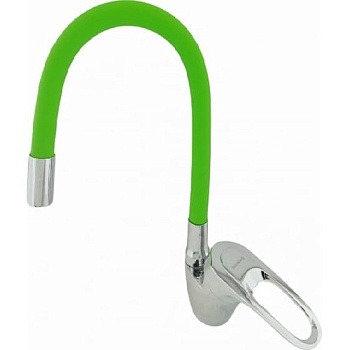 Смеситель д/кухни Rainsberg  R3193 F-7  гибкий излив(зеленый)