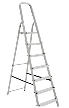 Стремянка  7 ступеней 2,21м