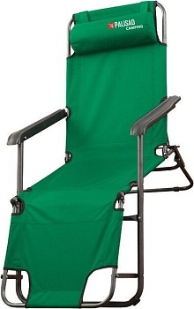 Кресло-шезлонг PALISAD двухпозиционное 156х60х82 см, Camping 69587