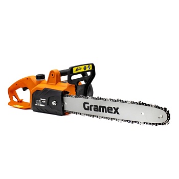 Пила цепная электрическая Gramex HHT-2400 (2400Вт,720 м/мин,шина16"/40см,бак/масл170мл)