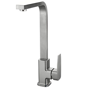 Смеситель д/кухни А54018 . хром . нержавейка 304 ф35