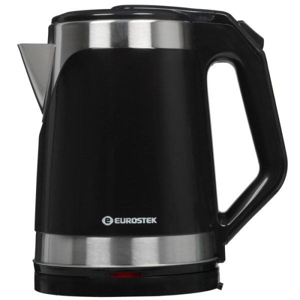 1. Чайник EUROSTEK ЕЕК-2022 1.8л,1.5кВт, 2-хслойный корпус, черный