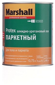 Лак паркетн. PROTEX мат. 0,75л.