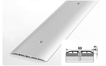 Порог стык ПС-07 б/покрытия 1,8м Н60мм 001