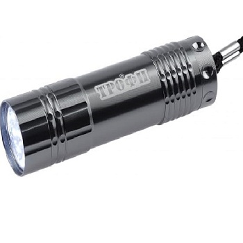Фонарь ТМ9 3*ААА 9LED Трофи карт.упак.