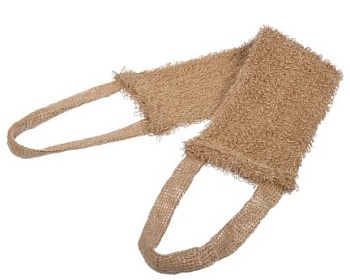 Мочалка из джута лента 55*12 "Банные штучки"