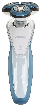 Бритва Centek CT-2163 ВЛАЖНОЕ БРИТЬЁ, 3 плав.головки, 2-йные лезвия, до 40 мин. раб