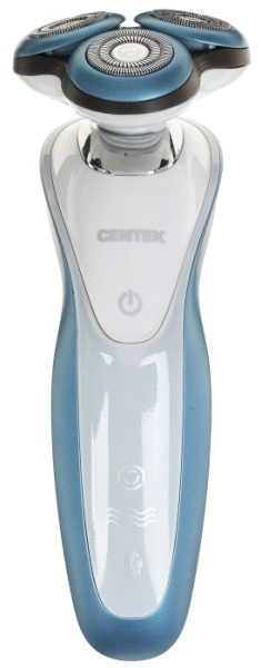1. Бритва Centek CT-2163 ВЛАЖНОЕ БРИТЬЁ, 3 плав.головки, 2-йные лезвия, до 40 мин. раб