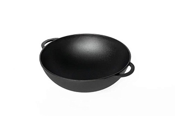 Сковорода чугунная WOK ГАРДАРИКА 1030 30см,с двумя ручками