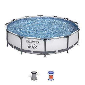 Бассейн каркасный Bestway 56416BW с фильтр-насосом, 366х76 см