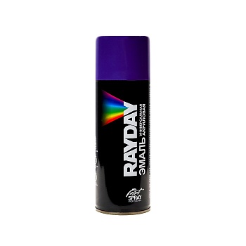 Краска аэрозольная акриловая Rayday RD-075, полуматовая, 520 мл, RAL 4005, лиловая