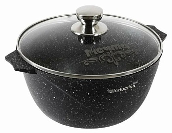 Кастрюля Гранит blak Induction Pro 2л 42802И