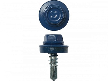 Саморез кровельный 5,5х19 RAL5005