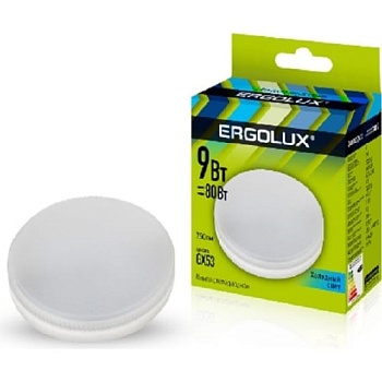 Лампа светодиод. GX53 ERGOLUX LED9  845
