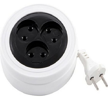 Удлинитель-рулетка 3х5м без заземл. 6А IP20 У6-004 ШВВП 2х0.75 UNIVersal 