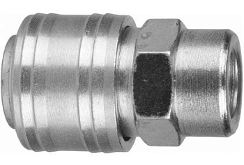 Переходник для компрессора 1/4F -рапид муфта (мама)