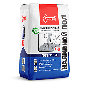 Наливной пол 25кг Высокопрочный  (Старатели)/63