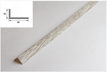 Угол ПВХ 20*10мм 2,7м цвет 02