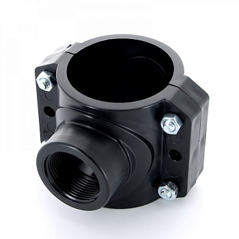 Седло (крепление болт) 40*1/2 ПЭ