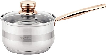 Ковш KELLI KL-4727-14 1,3л Gold