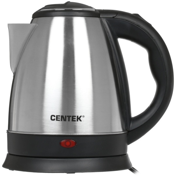 1. Чайник Centek CT-0035 (матовый) металл 1,5л, 2000W, нерж