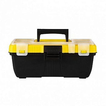 Ящик для инструмента "VOLF" 365*185*155мм Желтый