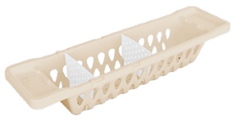 Полка на ванну BRANQ раздвижная