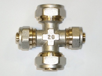 Крестовина 20х16х20х16 (ц/ц/ц/ц) ТМ