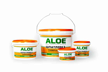 Шпатлевка ALOE акриловая универсальная н/в 0,9кг