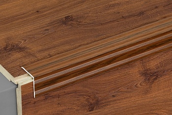 Порог стык ПУ-05 бетон темный 0,9м 20*20мм 056