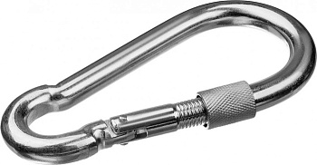 Карабин предохранительный с гайкой DIN5299 М5