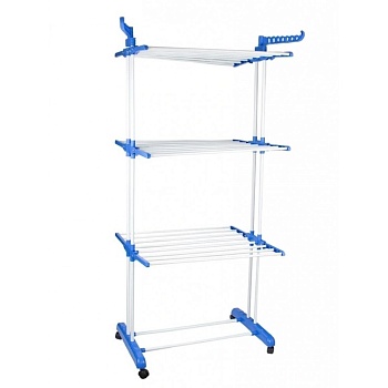 Вешалка-сушилка GB-2818 напольная для белья, 3 яруса