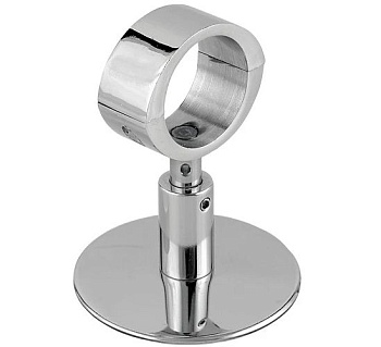 Крепление для полотенцесушителя 1" хром разъемный