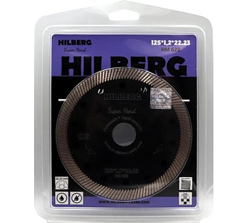 Диск алмазный отрезной 125*22,23 Hilberg Super Hard НМ622