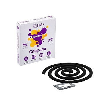 Спирали от комаров HELP 80230