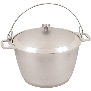 Котел походный кп200 20л подвесной,крышка,алюм