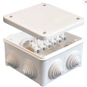 Коробка распр. ОП 85/85/45 с клем.