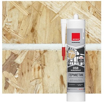 Герметик для OSB-плит и дерева Neomid Professional, 310 мл, белый